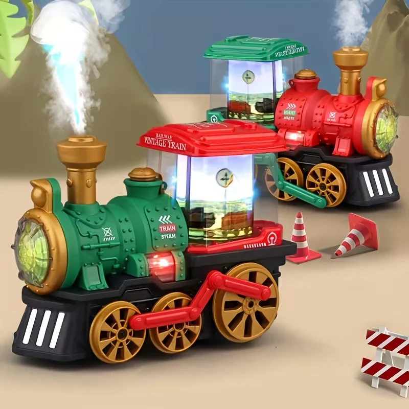 Electric Musical Steam Train Light & Music Electric Musical Steam Train Light & Music Electric Musical Steam Train Light & Music Electric Musical Steam Train Light & Music Electric Groove Buddy Musical Train With Light & Smoke