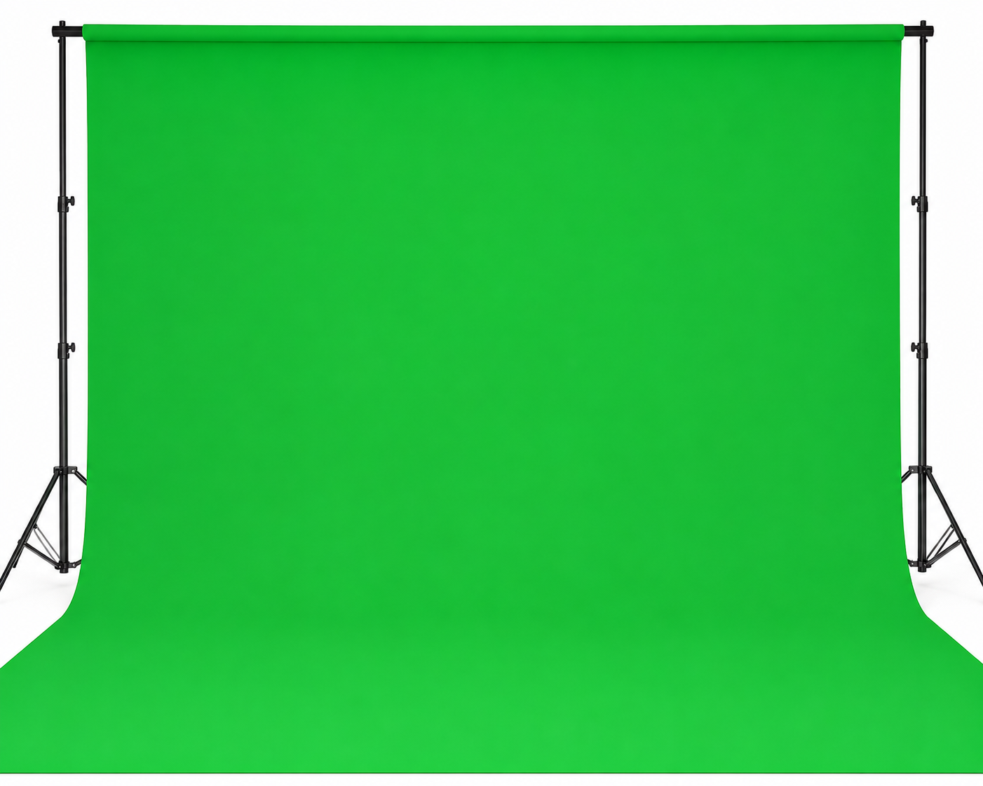 8Ft×5Ft Green Screen Chroma Key Background,Green Screen For Studio,Green Backdrop,Green Background Cloth,Video Photo Background Green