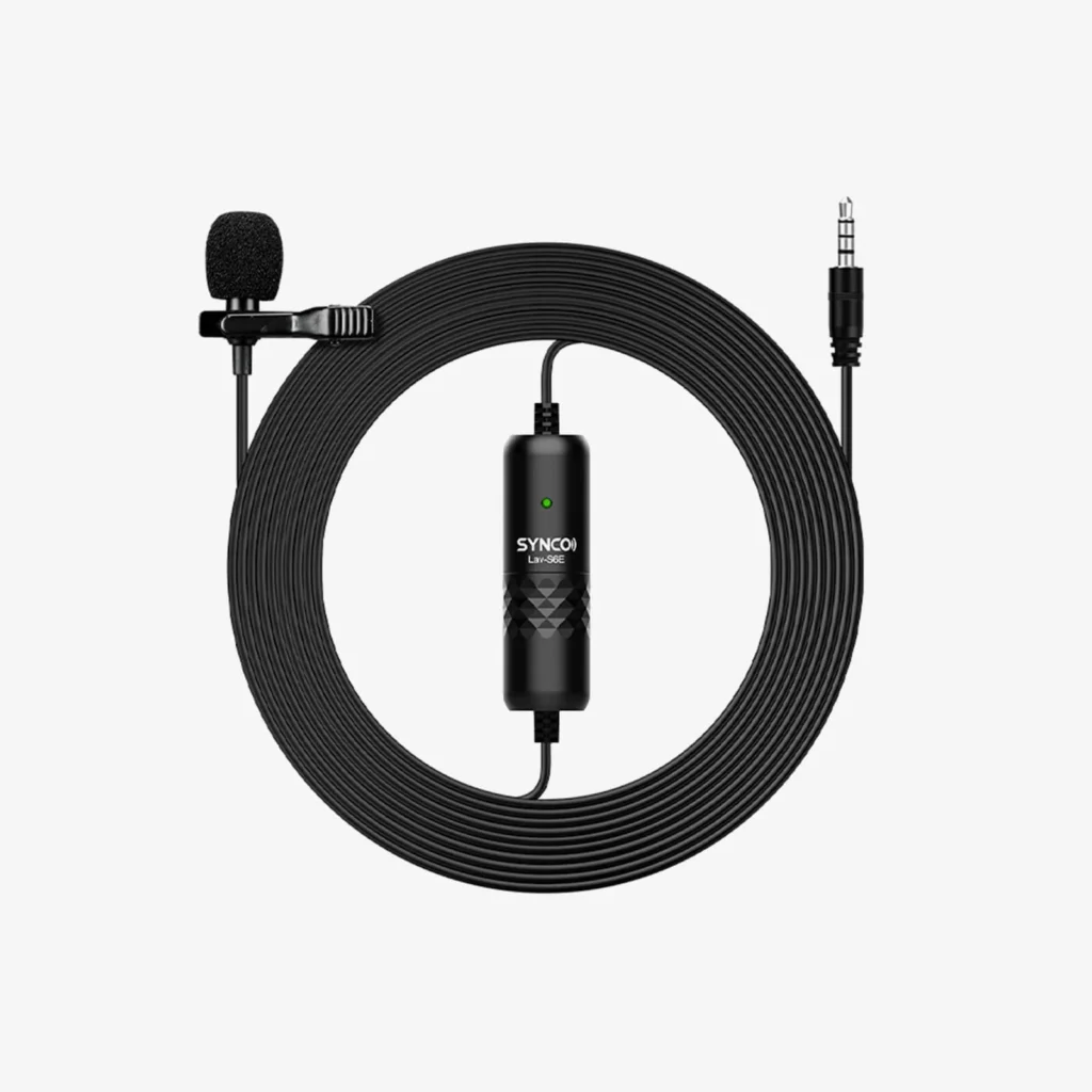 SYNCO S6E Omnidirectional Collar Microphone